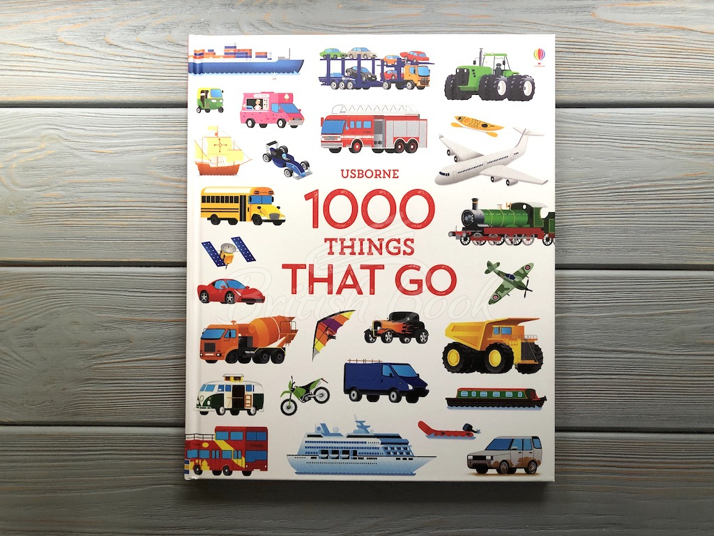 Книга 1000 Things That Go зображення 1