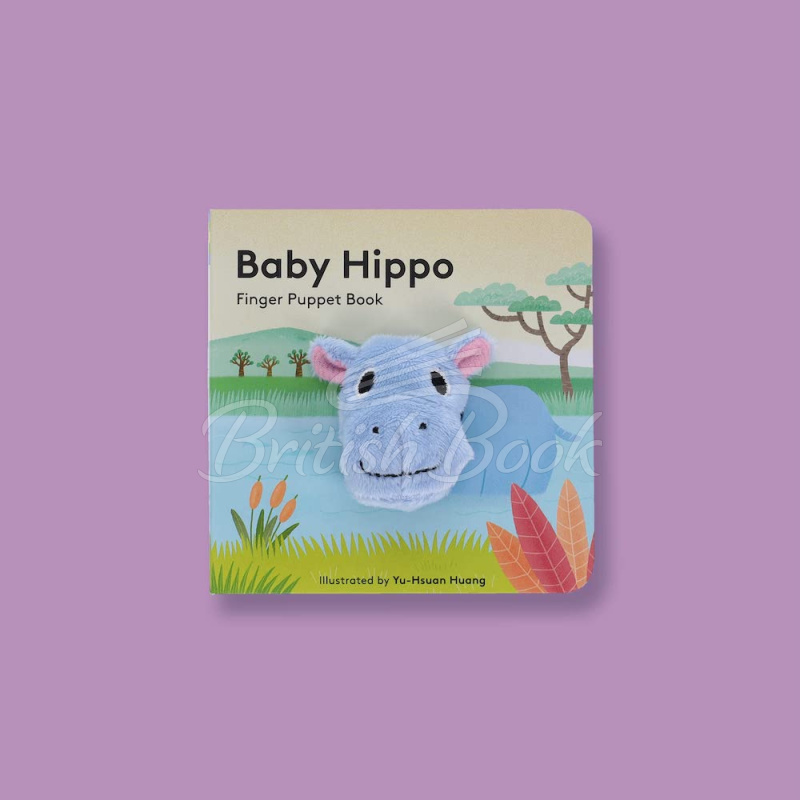 Книга Baby Hippo Finger Puppet Book зображення 2
