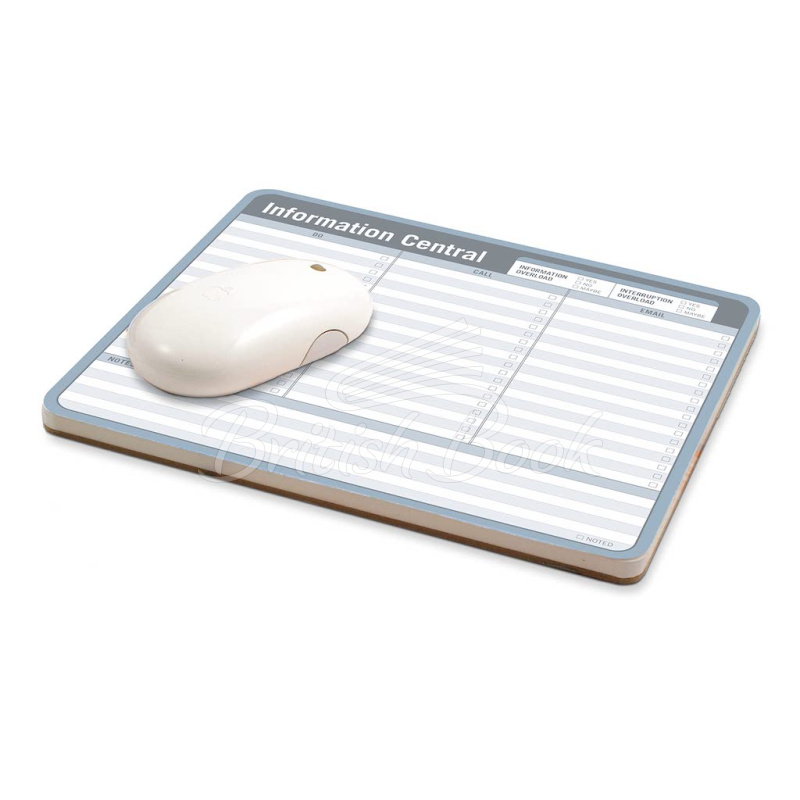 Килимок для миші, Планер Information Central Paper Mousepad (Blue/Gray) зображення 2