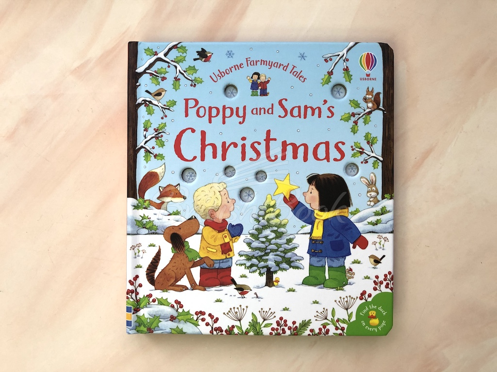 Книга Usborne Farmyard Tales: Poppy and Sam's Christmas зображення 1