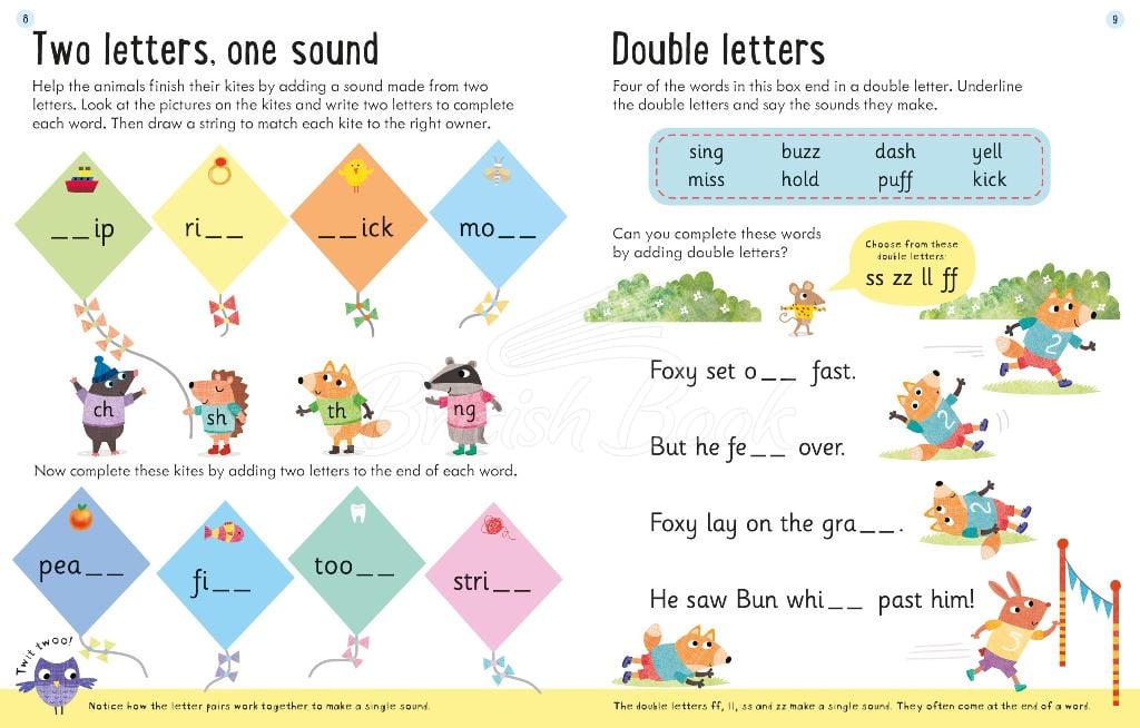 Книга Usborne Workbooks: Spelling (Age 5 to 6) зображення 3
