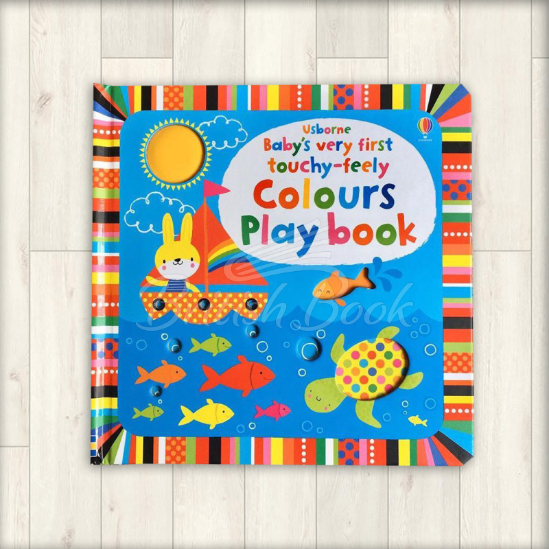 Книга Baby's Very First Touchy-Feely Colours Play Book зображення 1