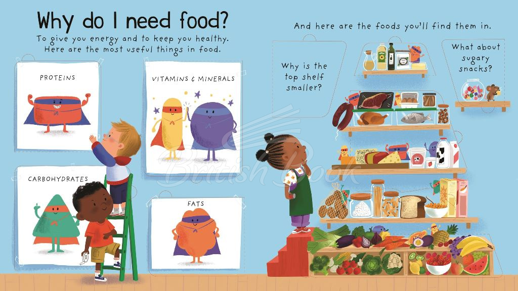 Книга Lift-the-Flap First Questions and Answers: Where Does My Food Go? зображення 1