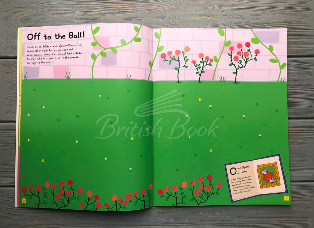 Книга Peppa Pig: Fairy Tales! Sticker Book зображення 4