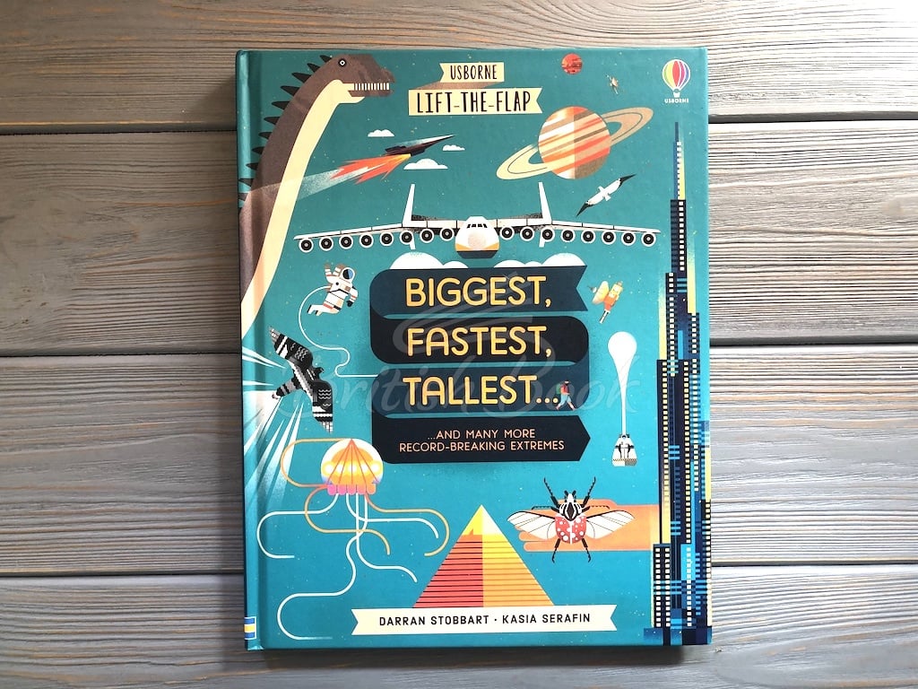 Книга Lift-the-Flap Biggest, Fastest, Tallest... зображення 1