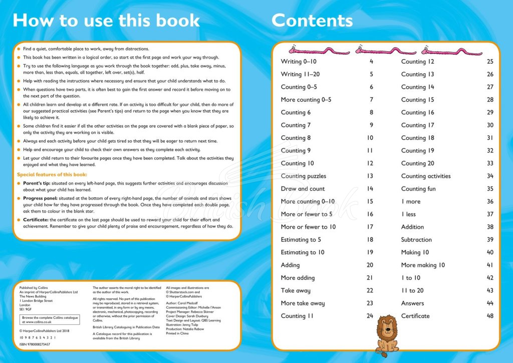 Книга Collins Easy Learning Preschool: Counting Bumper Book (Ages 3-5) зображення 3