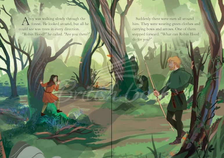 Книга Usborne English Readers Level 2 Robin Hood and the Silver Arrow зображення 2