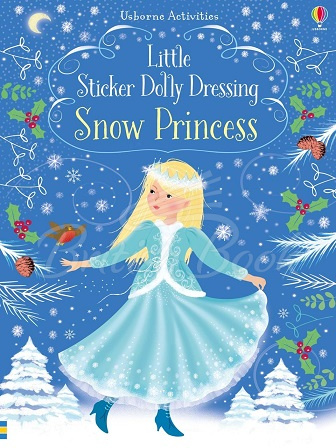 Книга Little Sticker Dolly Dressing: Snow Princess зображення