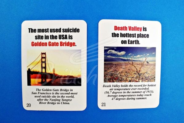 Картки Fun Card English: The USA Quiz зображення 11