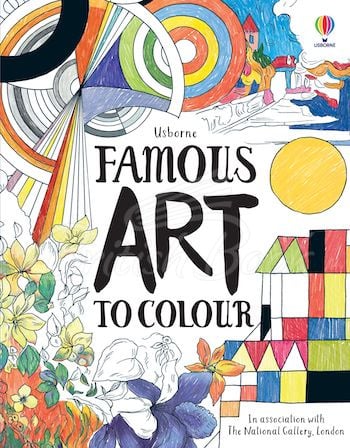 Книга Famous Art to Colour зображення