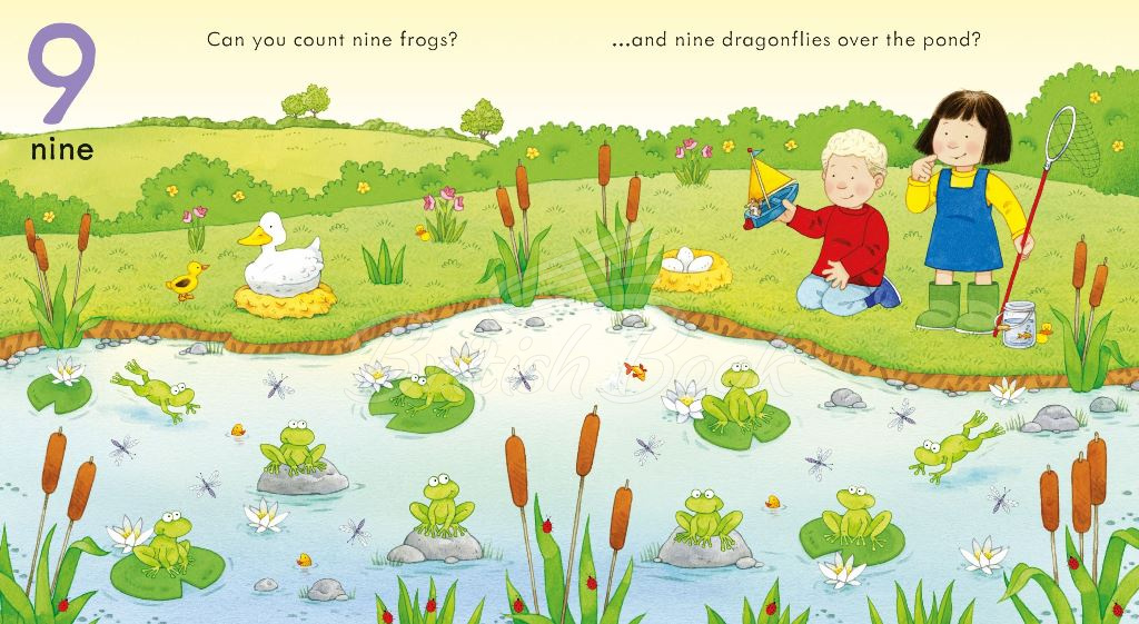 Книга Usborne Farmyard Tales: Poppy and Sam's Counting Book зображення 1