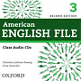 American English File Second Edition 3 Class Audio CDs