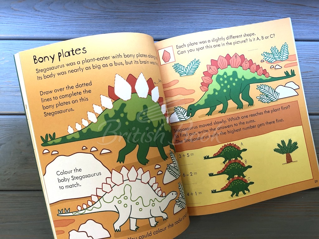 Книга Little Children's Dinosaur Activity Book зображення 4
