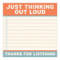 Thinking Out Loud Sticky Notes