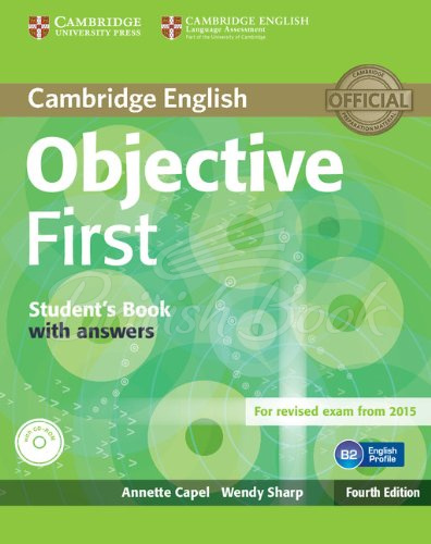 Підручник Objective First Fourth Edition Student's Book with answers and CD-ROM зображення