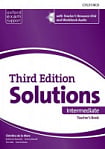 Solutions Third Edition Intermediate Teacher's Book with Teacher's Resource Disc and Workbook Audio