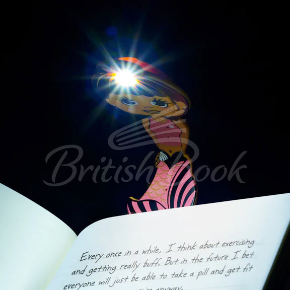 Ліхтарик для книжок Flexilight Pals Mermaid Pink зображення 1