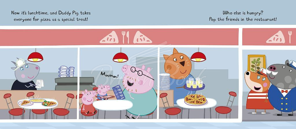 Книга Peppa Pig: Peppa's Best Day Ever Magnet Book зображення 2