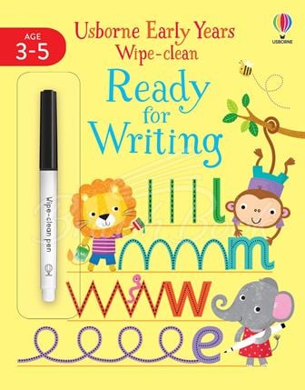 Книга Usborne Early Years Wipe-Clean: Ready for Writing зображення