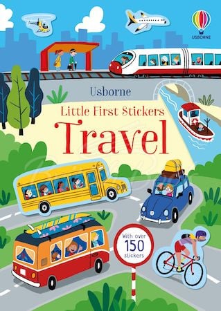 Книга Little First Stickers: Travel зображення