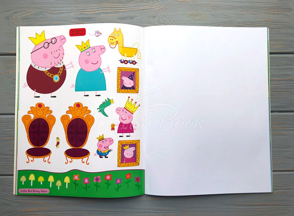 Книга Peppa Pig: Fairy Tales! Sticker Book изображение 1