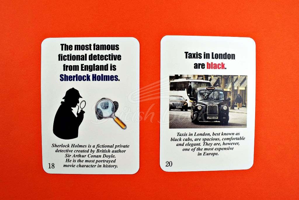 Картки Fun Card English: The UK Quiz зображення 9