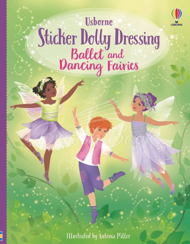 Книга Sticker Dolly Dressing: Ballet and Dancing Fairies зображення