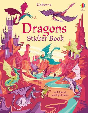 Книга Dragons Sticker Book зображення