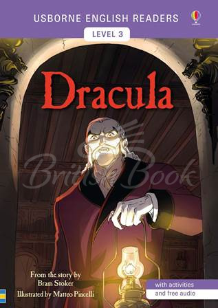 Книга Usborne English Readers Level 3 Dracula зображення