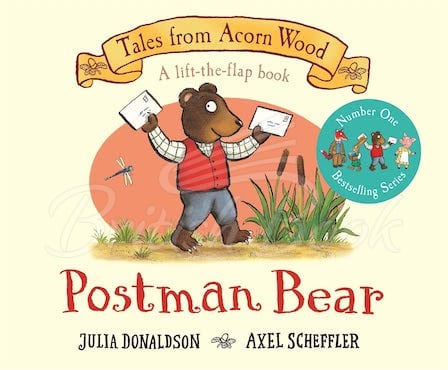 Книга Postman Bear (A Lift-the-Flap Book) зображення