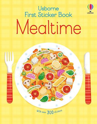 Книга First Sticker Book: Mealtime зображення