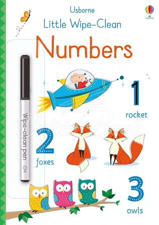 Книга Little Wipe-Clean Numbers зображення