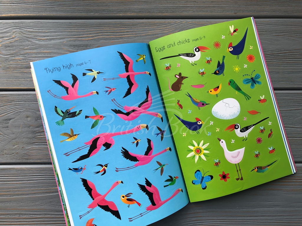 Книга Little First Stickers: Flamingos зображення 7