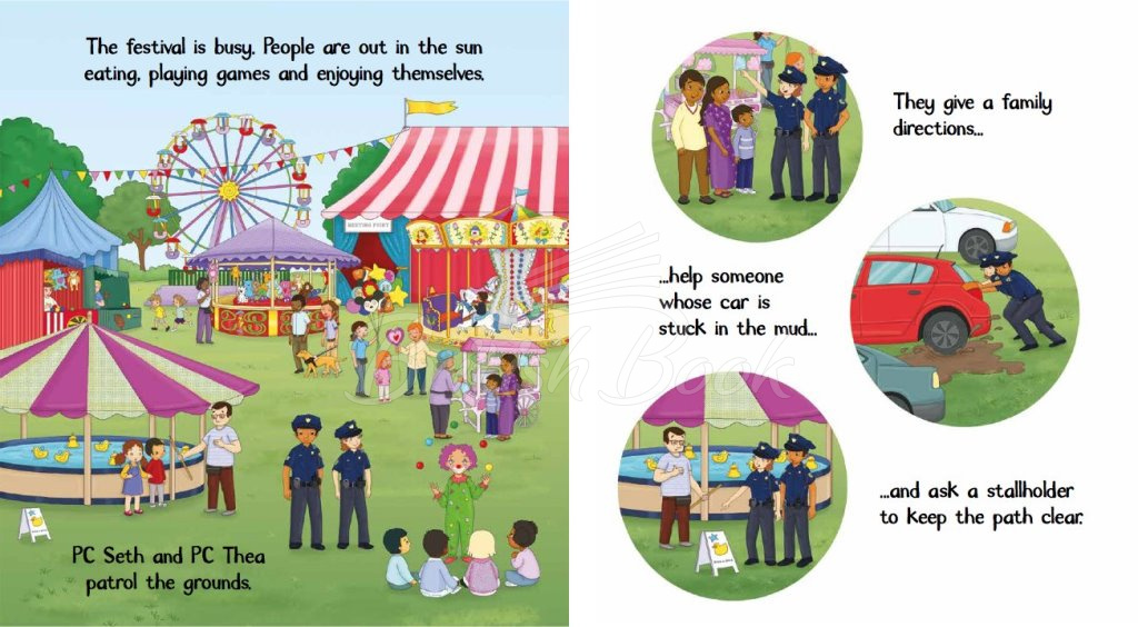 Книга Busy People: Police Officer зображення 2