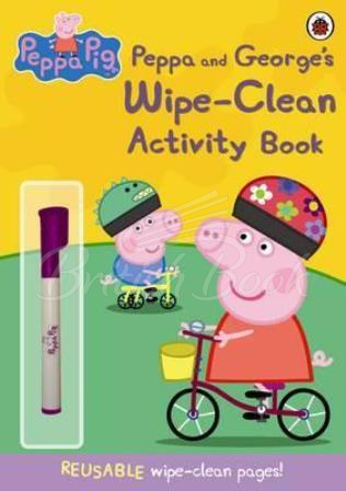 Книга Peppa Pig: Peppa and George's Wipe-Clean Activity Book зображення