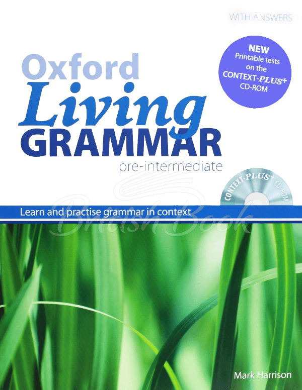 Книга Oxford Living Grammar Pre-Intermediate with answers and CD-ROM зображення