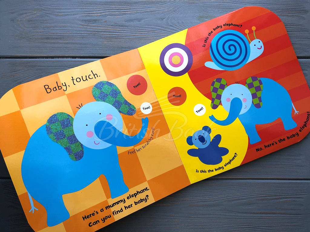 Книга Baby Touch: Happy Families зображення 3