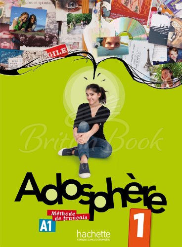 Підручник Adosphère 1 Livre de l'élève avec CD audio зображення
