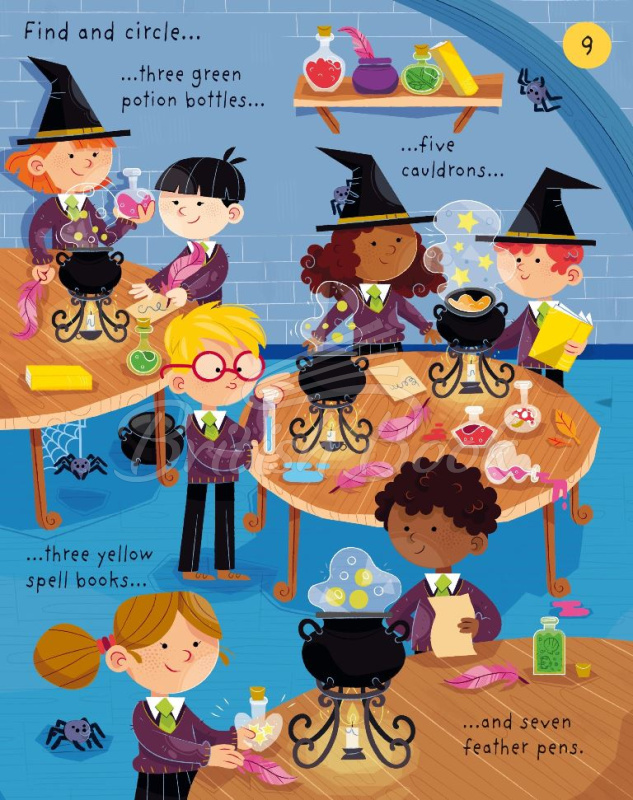 Книга Little Children's Halloween Puzzles зображення 3