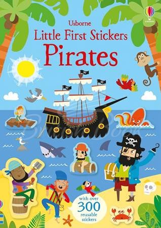 Книга Little First Stickers: Pirates зображення