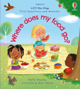 Книга Lift-the-Flap First Questions and Answers: Where Does My Food Go? зображення