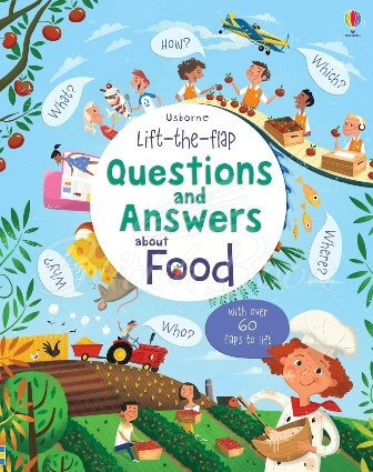 Книга Lift-the-Flap Questions and Answers about Food зображення