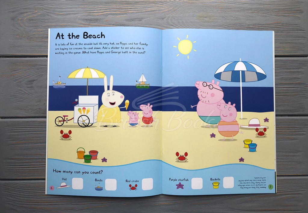 Книга Peppa Pig: Summer Fun! Sticker Activity Book зображення 3