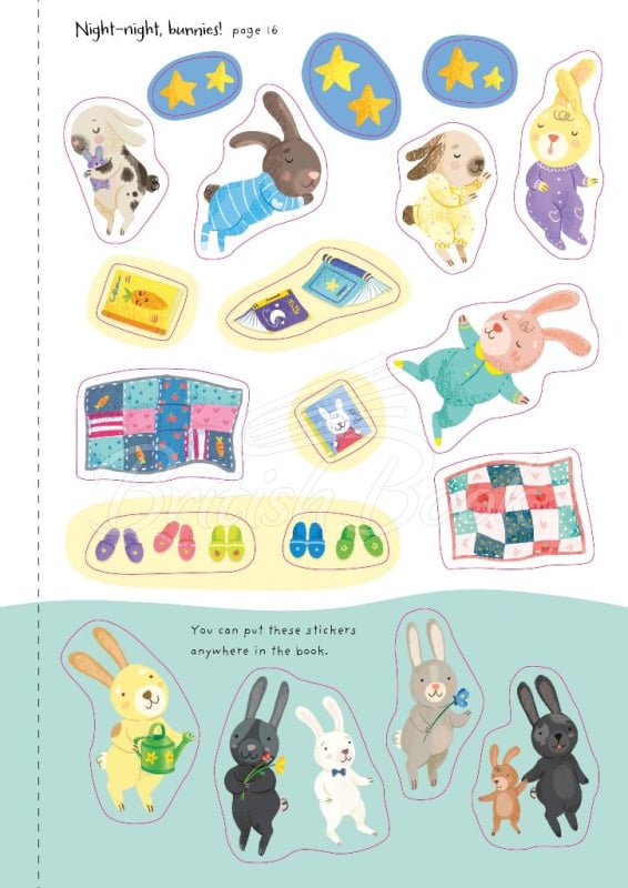 Книга Little First Stickers: Bunnies зображення 7