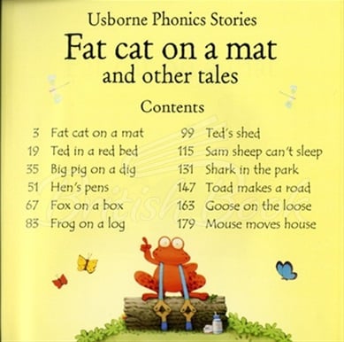 Книжка з диском Fat Сat on a Mat and Other Tales with Audio CD зображення 2
