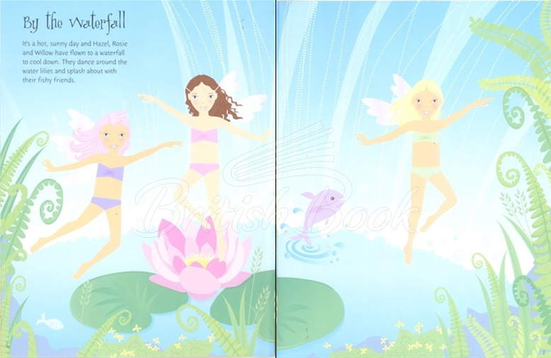 Книга Sticker Dolly Dressing: Princesses and Fairies зображення 2
