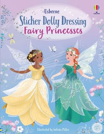 Книга Sticker Dolly Dressing: Fairy Princesses зображення