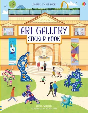 Книга Art Gallery Sticker Book зображення
