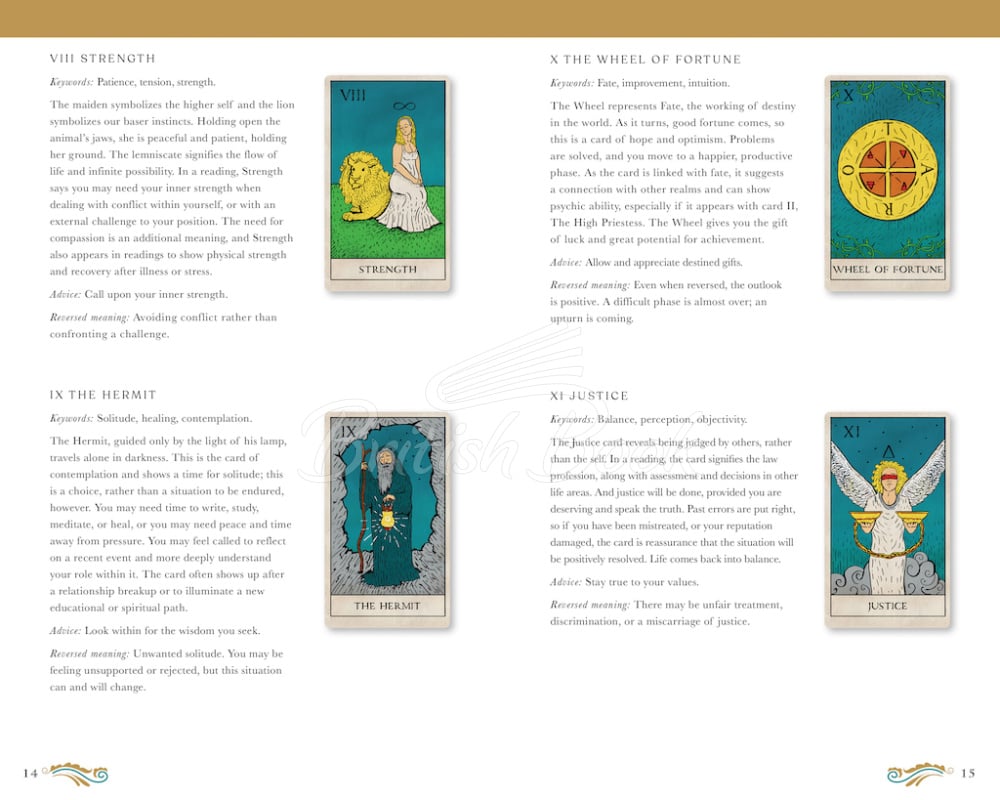 Карти таро Classic Tarot Deck and Guidebook зображення 3