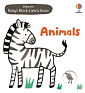 Usborne Baby's Black and White Books: Animals